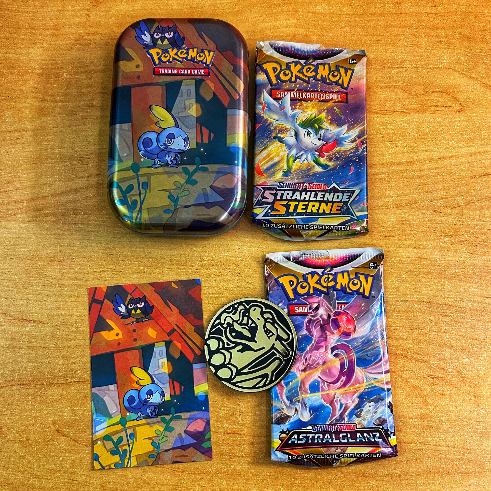 Pokemon TGC Memmeon Mini-Tin-Box